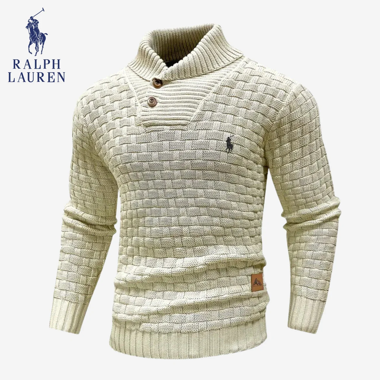 Knitted Sweater with Buttoned Collar || CLEARANCE SALE - Image 8