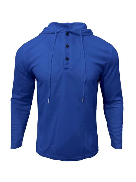 KZZ Essential Waffle Hoodie & Pants Combo | Men's Quick-Dry Lounge Set - Image 10