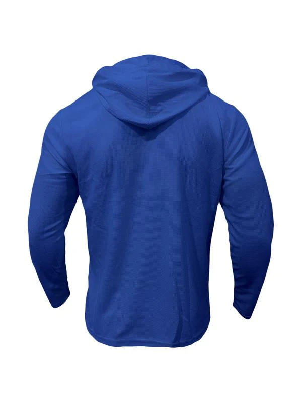 KZZ Essential Waffle Hoodie & Pants Combo | Men's Quick-Dry Lounge Set - Image 8