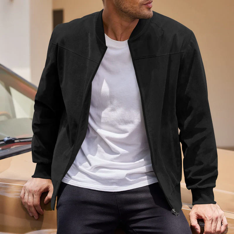 KZZ Fall Outfits men's spring early summer thin casual jacket - Image 5