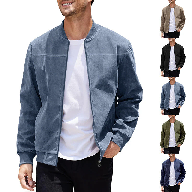 KZZ Fall Outfits men's spring early summer thin casual jacket - Image 6