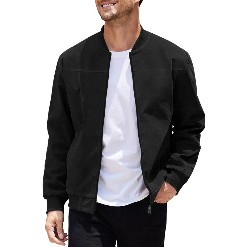 KZZ Fall Outfits men's spring early summer thin casual jacket - Image 7