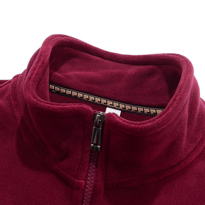 KZZ Men's Ethnic Pattern Full Zip Cardigan Sweatshirt, Stand Collar Casual Jacket - Image 5