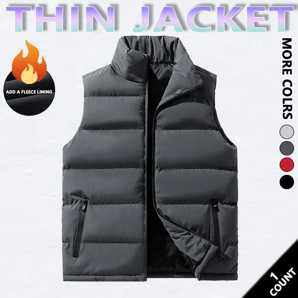 KZZ Mens Vest Jacket Warm Sleeveless Jackets - Image 10