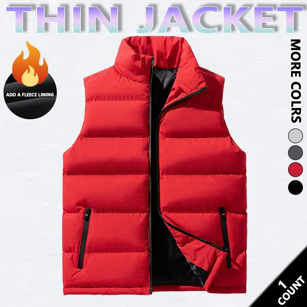 KZZ Mens Vest Jacket Warm Sleeveless Jackets - Image 8