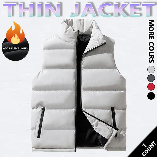 KZZ Mens Vest Jacket Warm Sleeveless Jackets - Image 9