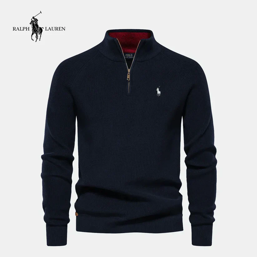 ᏒL Half-zip sweater || CLEARANCE SALE - Image 2