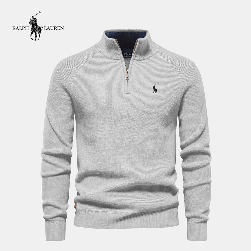 ᏒL Half-zip sweater || CLEARANCE SALE - Image 5