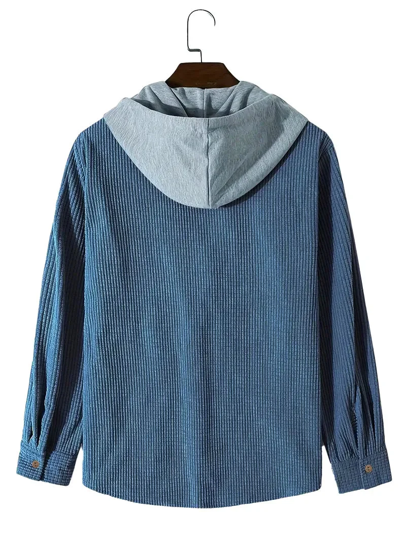 Laidback Knit Hoodie Shirt - Image 4