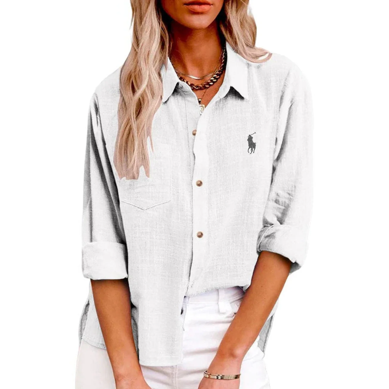Long Sleeve Casual Shirt - CLEARANCE SALE - Image 4