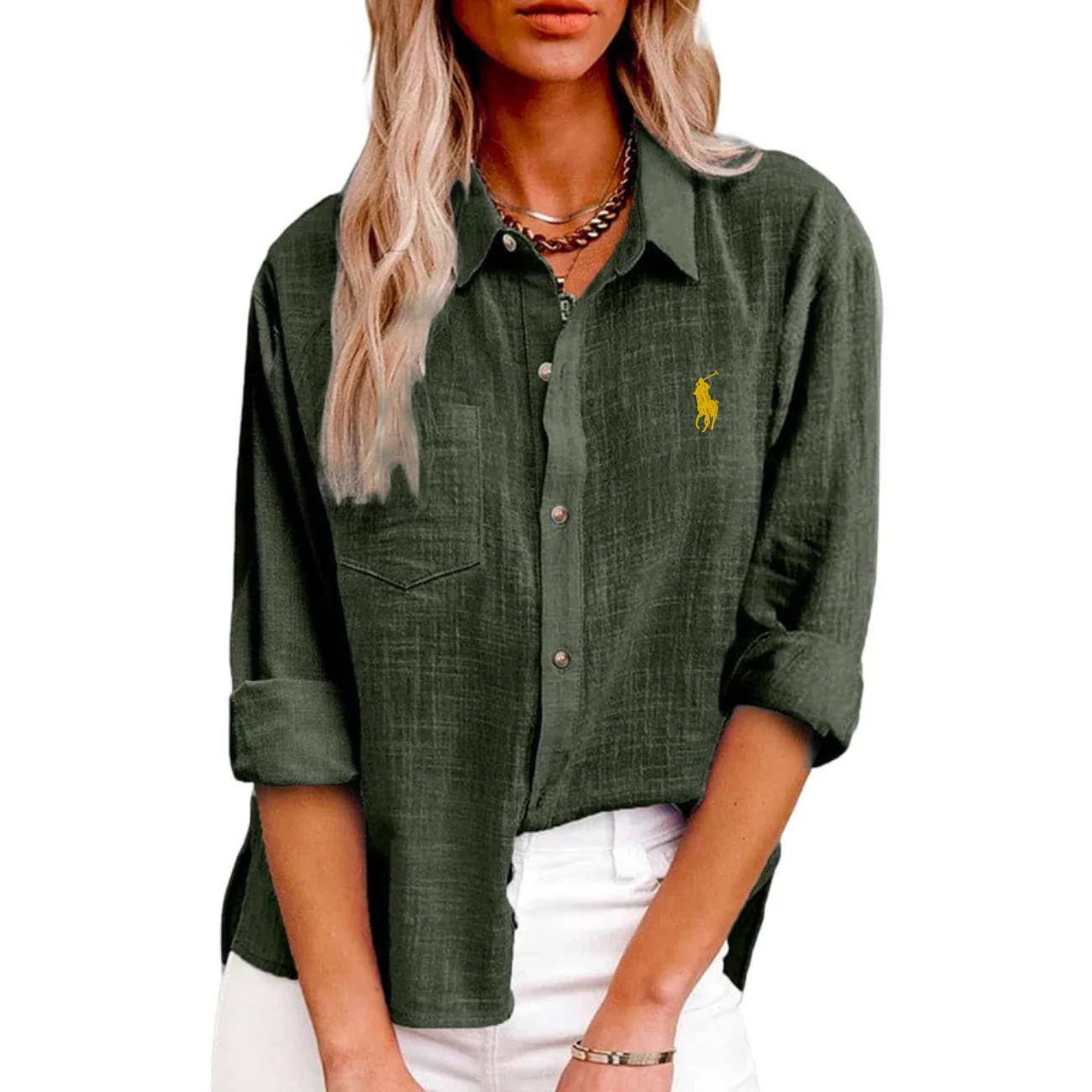 Long Sleeve Casual Shirt - CLEARANCE SALE - Image 6