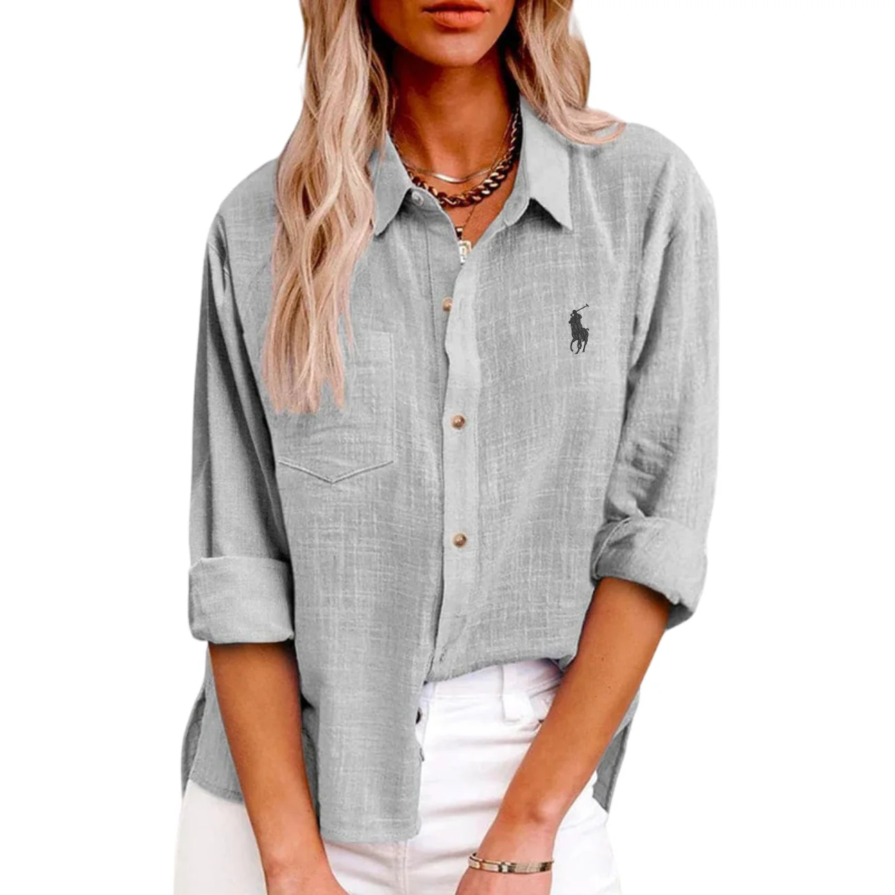 Long Sleeve Casual Shirt - CLEARANCE SALE - Image 7