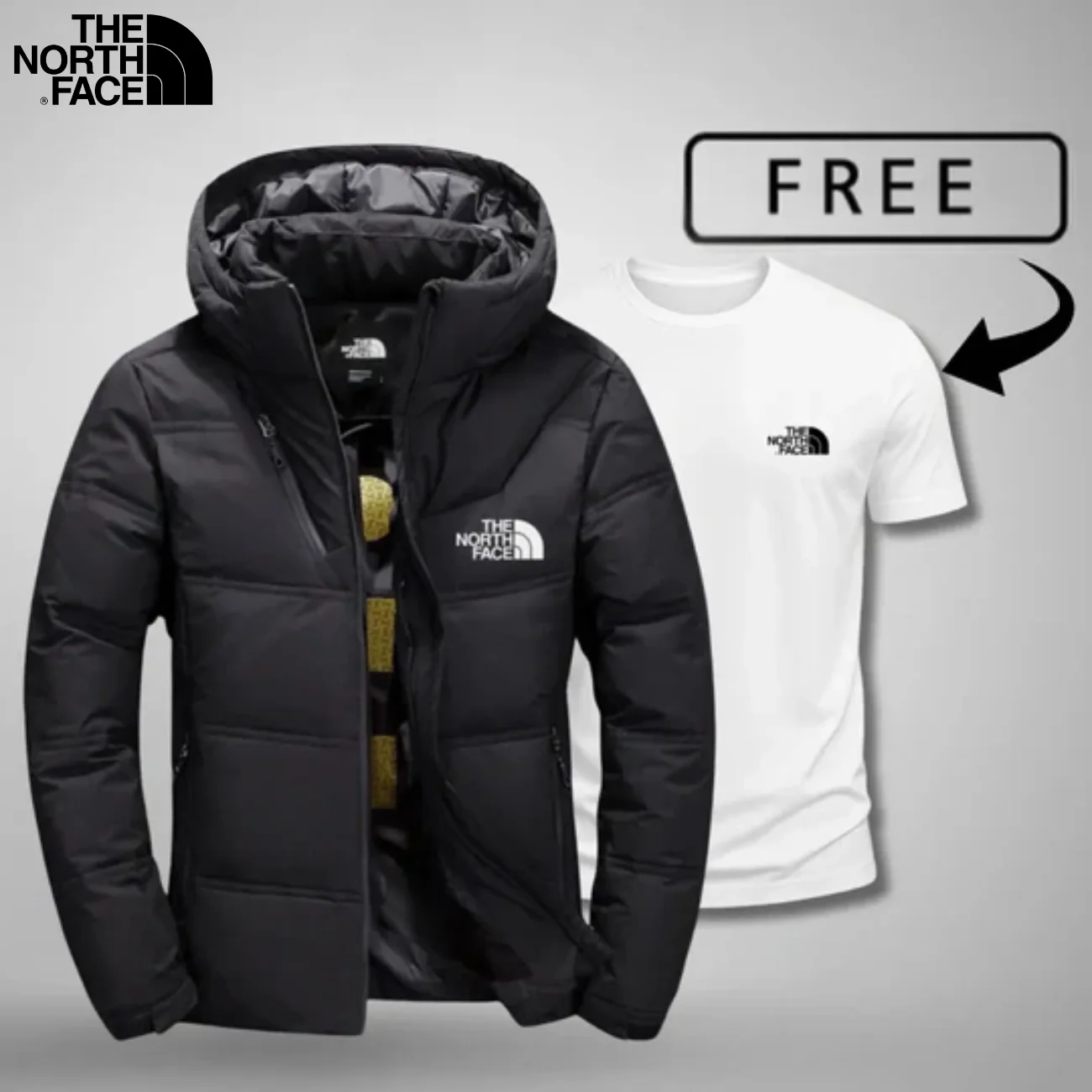 Соld Wеаthеr Рuffеr + Т-Ѕhіrt - Clearance Sale