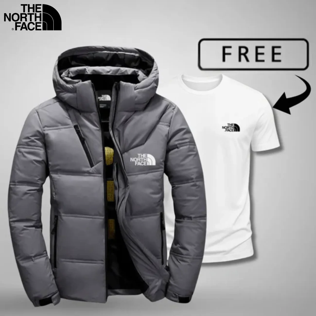 Соld Wеаthеr Рuffеr + Т-Ѕhіrt - Clearance Sale - Image 4