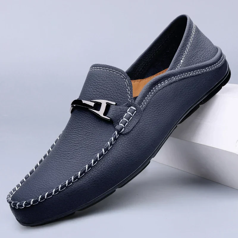 Savoni Leather Loafers - Image 4