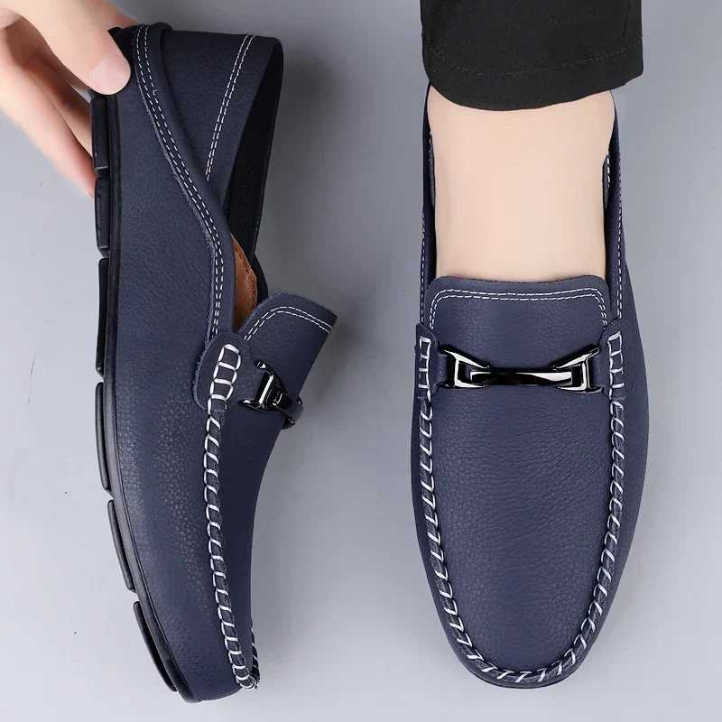 Savoni Leather Loafers - Image 5