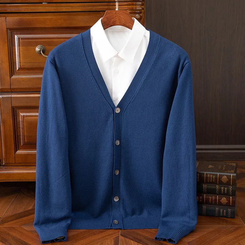 LEWIS CASHMERE CARDIGAN - Image 3