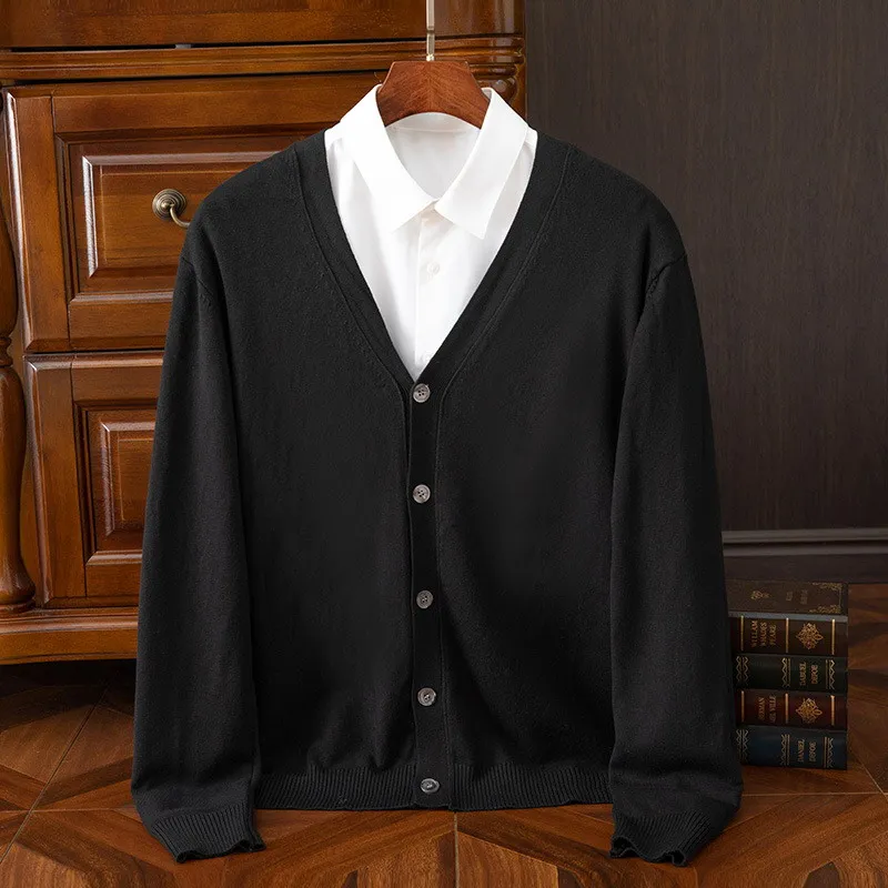 LEWIS CASHMERE CARDIGAN - Image 5
