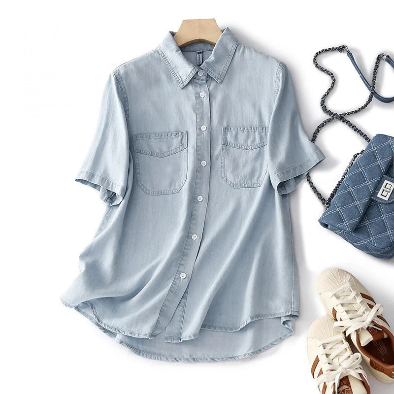 LIANA DENIM SHIRT - Image 2