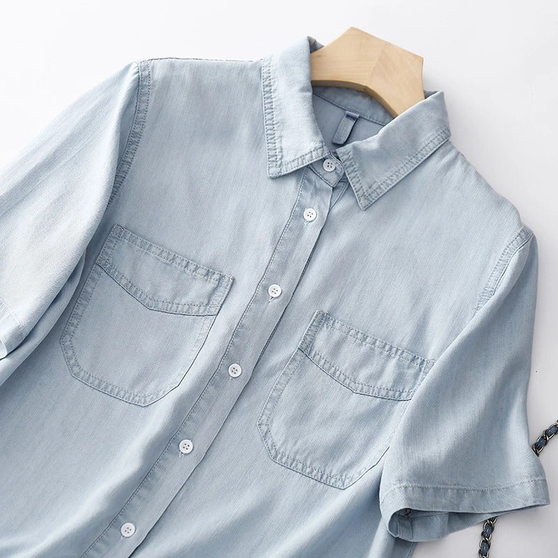 LIANA DENIM SHIRT - Image 3