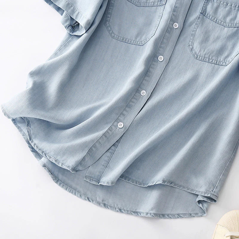 LIANA DENIM SHIRT - Image 4
