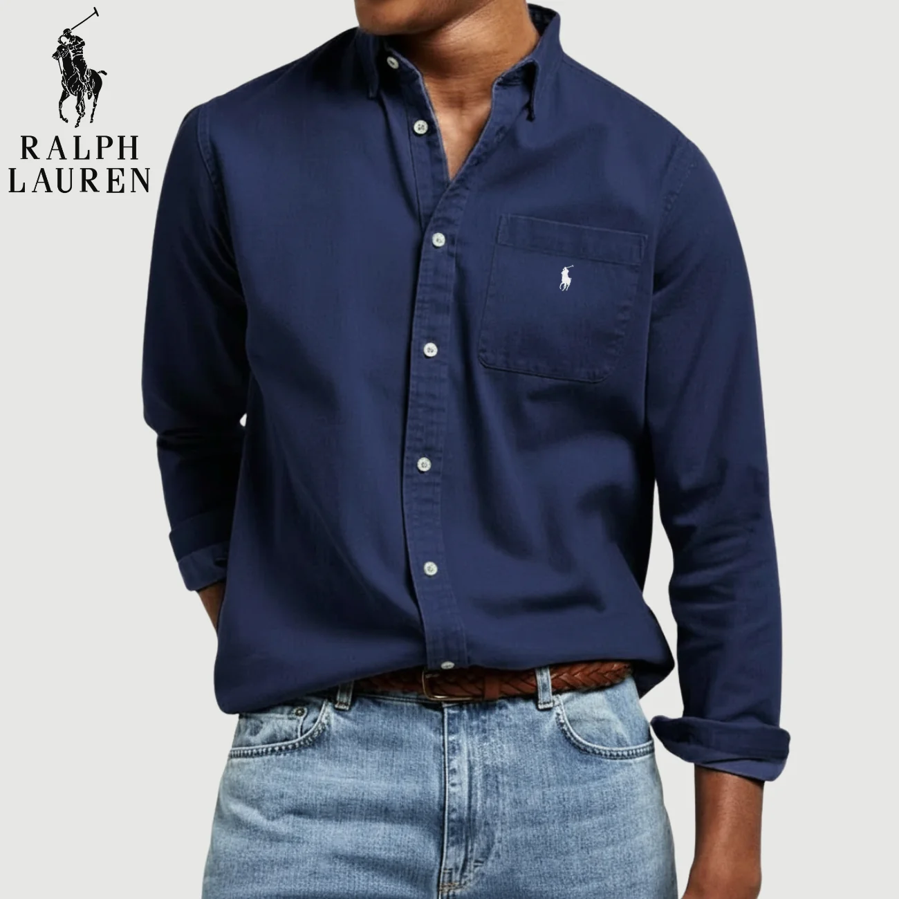 Linen Button-Up Shirt || CLEARANCE SALE - Image 6