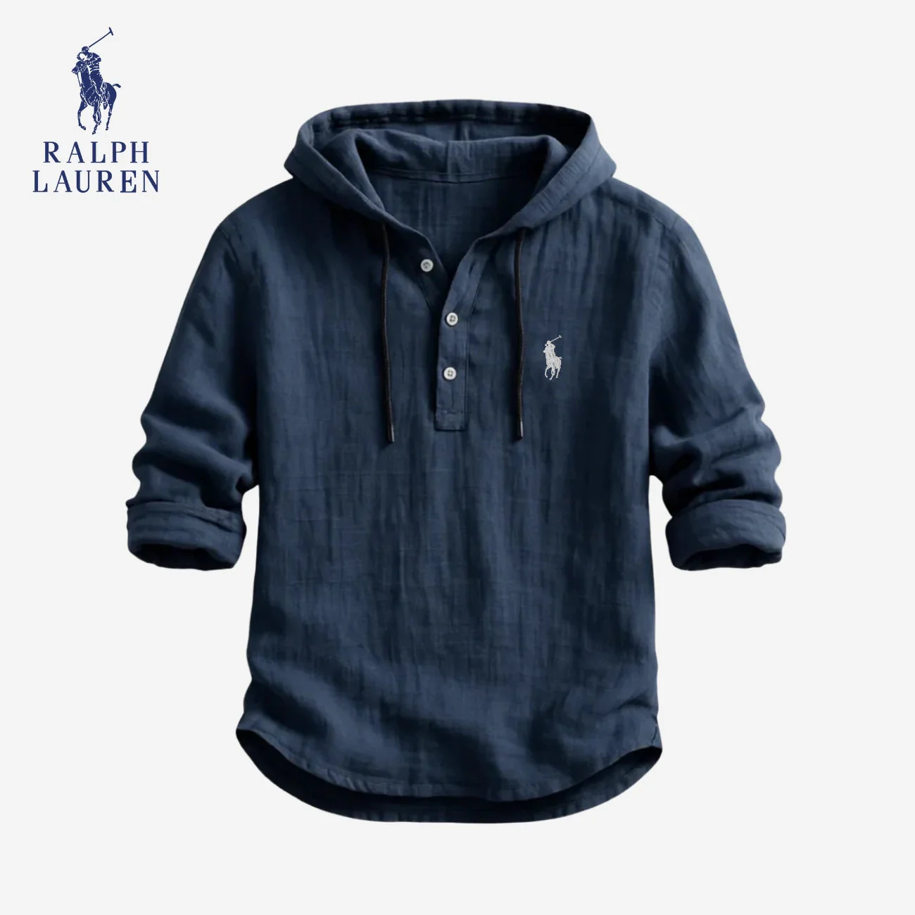Linen Hoodie || Clearance Sale - Image 2