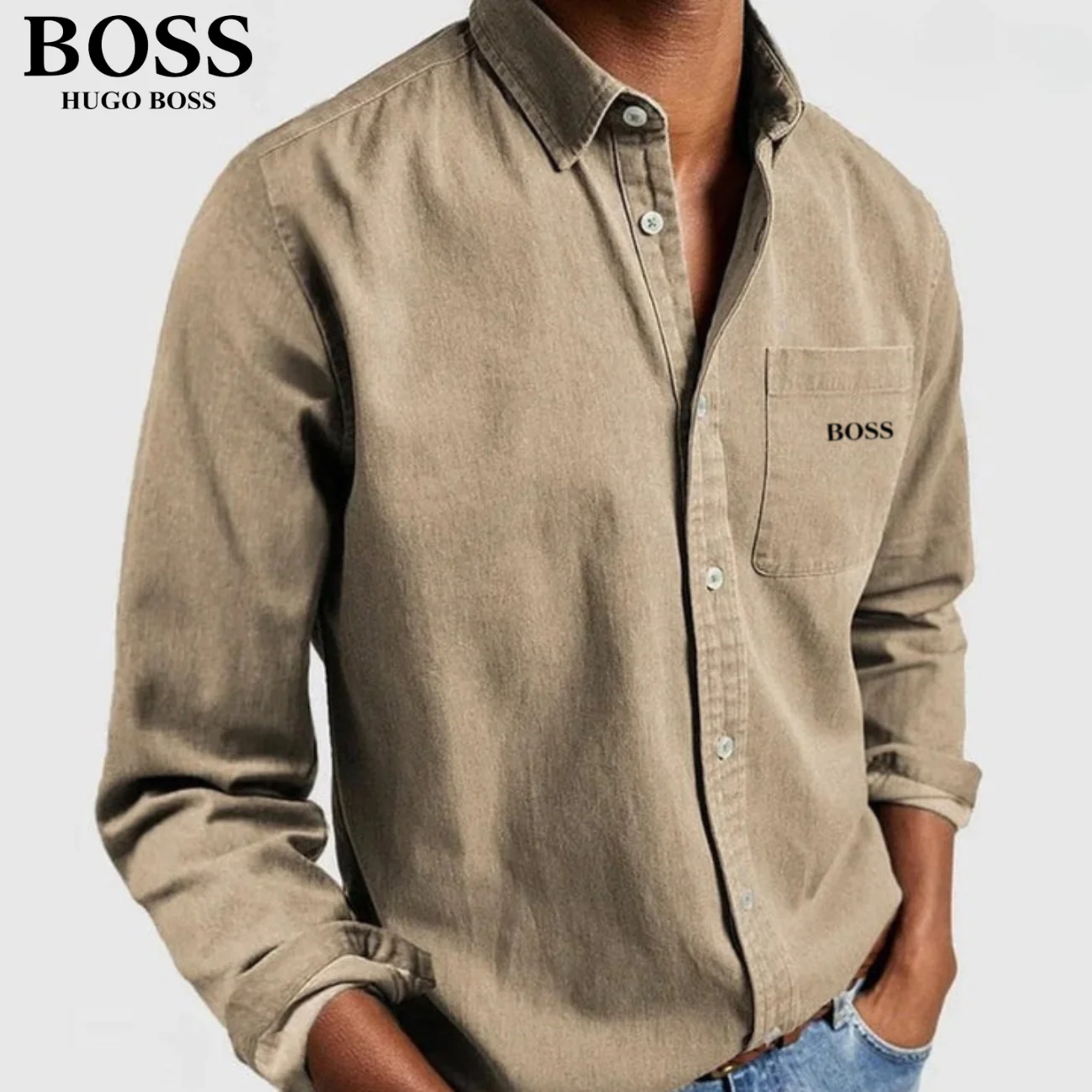Linen Shirt | Oxford Style - Image 2