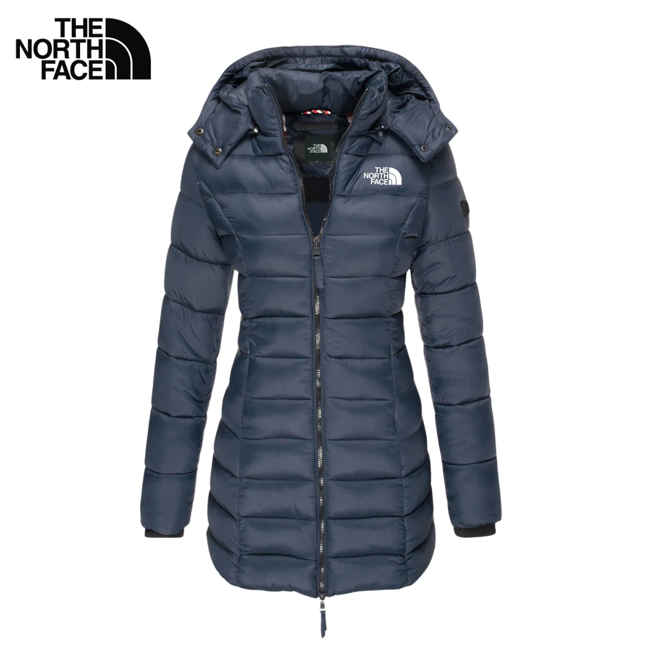 Long Padded Coat with Hood || CLEARANCE PRICE - Image 4