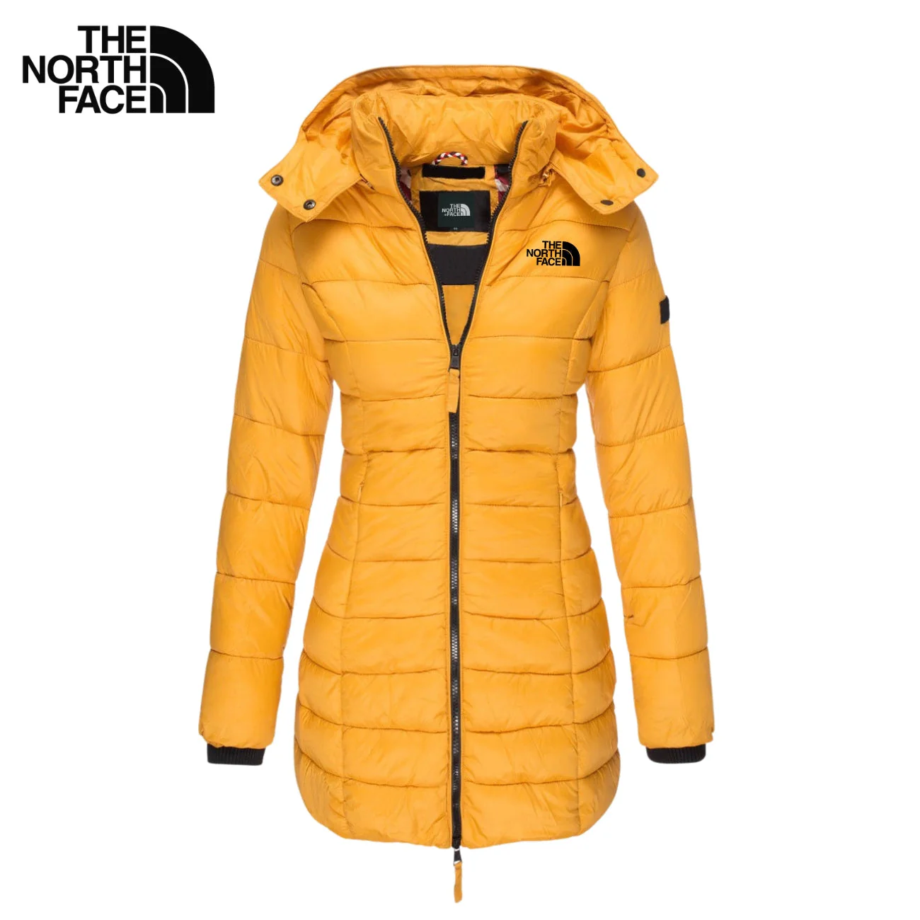 Long Padded Coat with Hood || CLEARANCE PRICE - Image 7