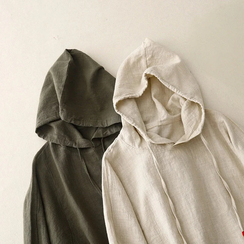 LORIAL LINEN HOODIE - Image 4