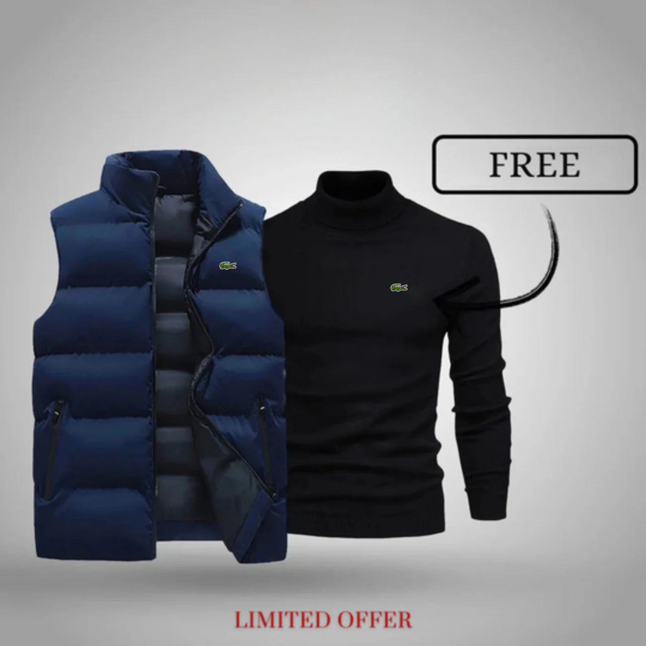 Vest + Free Sweater (SALE)