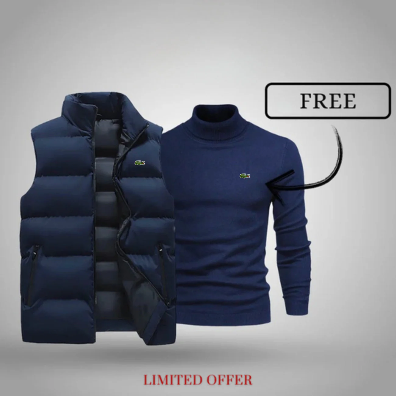 Vest + Free Sweater (SALE) - Image 2