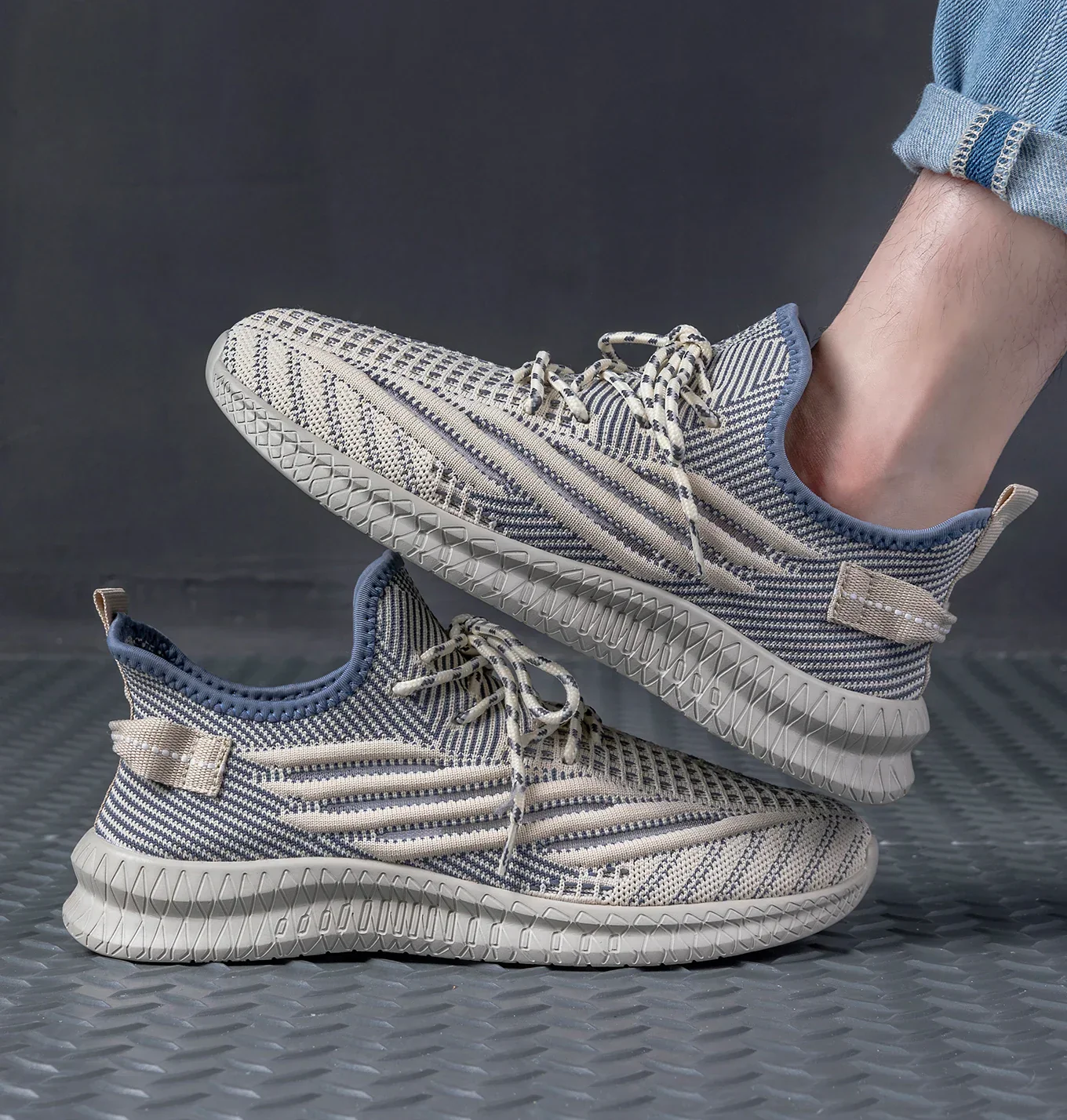 Luca Slip-On Sneakers – Men’s Breathable Casual Walking Shoes - Image 6