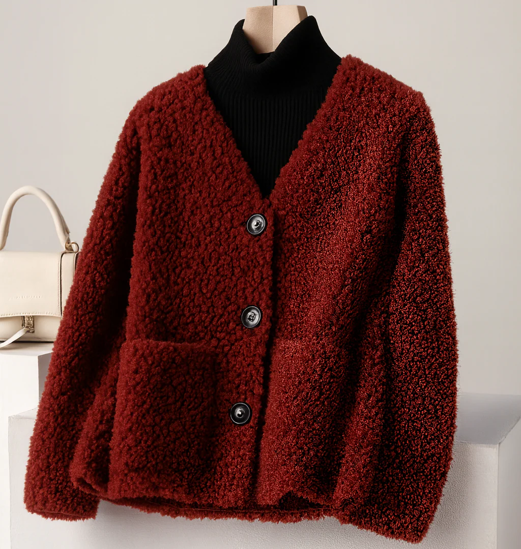 Lucia Soft Plush Cardigan - Image 2
