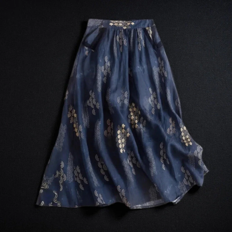 MADINA LINEN SKIRT - Image 3