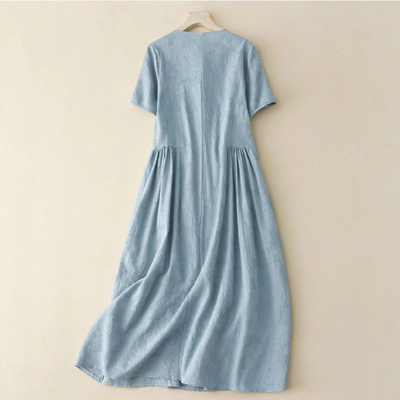 MANDY LINEN DRESS - Image 5