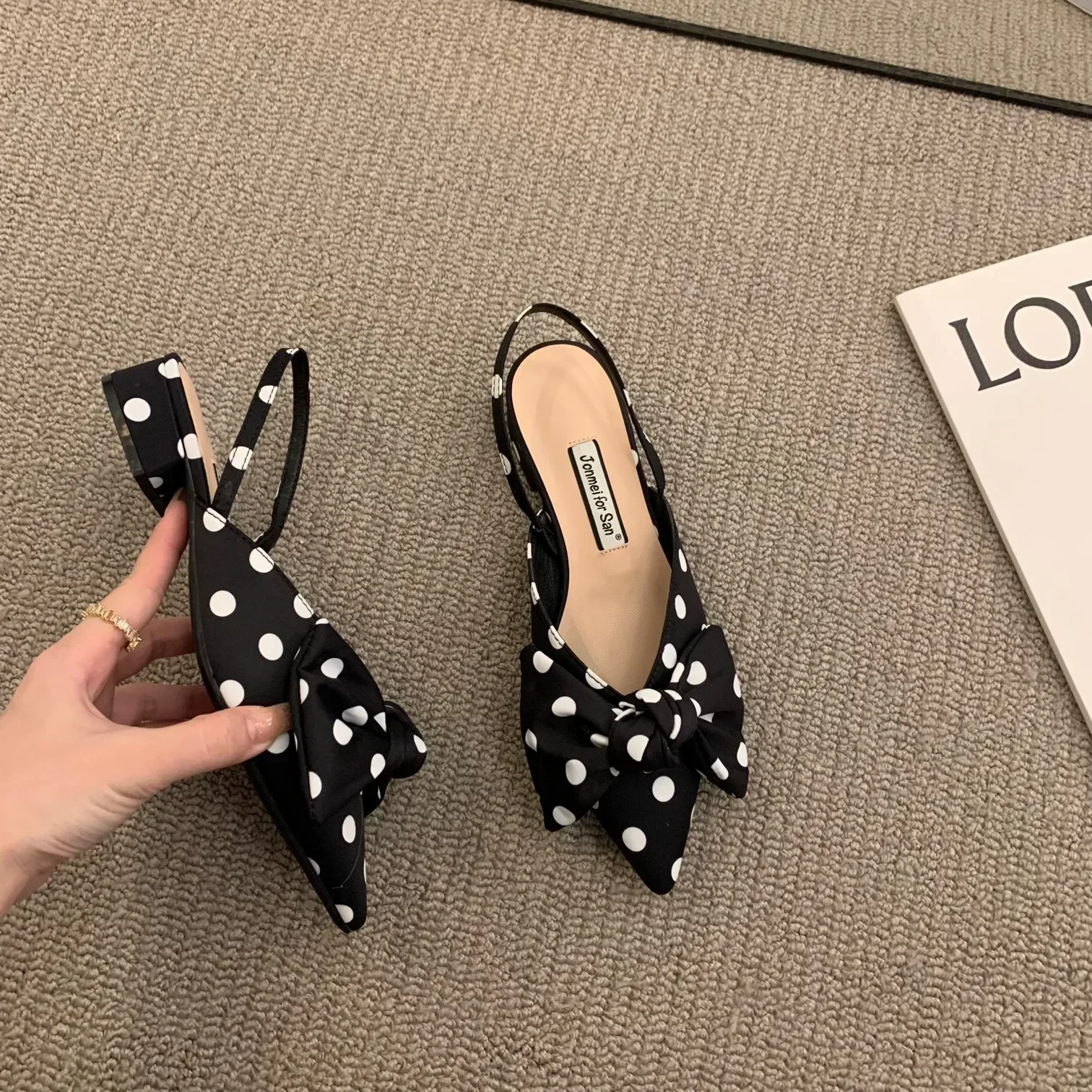 Marabella Bow Slingbacks - Image 3