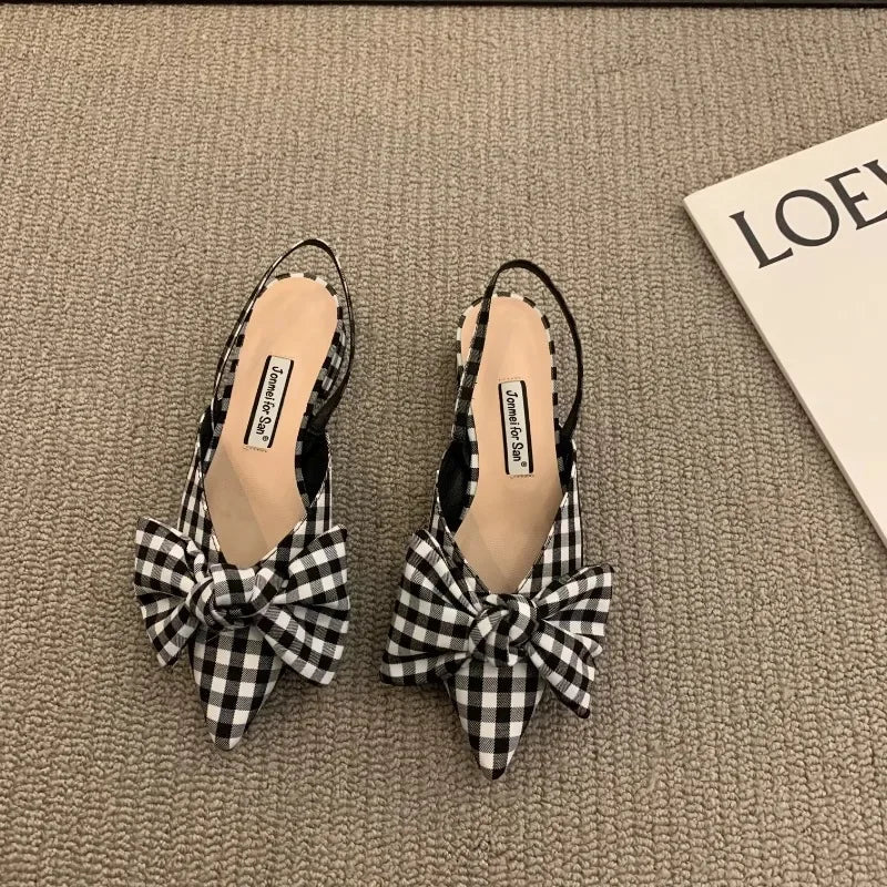 Marabella Bow Slingbacks - Image 8