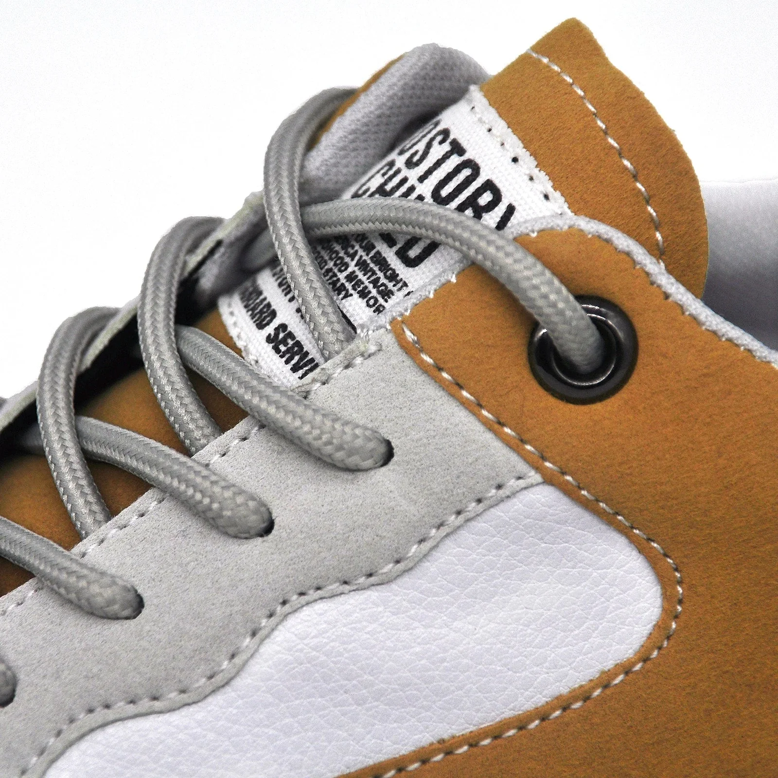 Matteo Leather Canvas Sneakers – Lightweight Breathable Fit for Men - Image 8