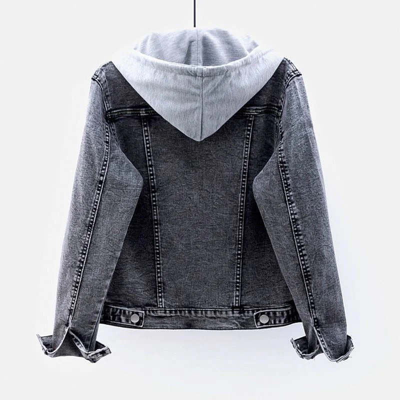 MELLY HOODED DENIM JACKET - Image 2