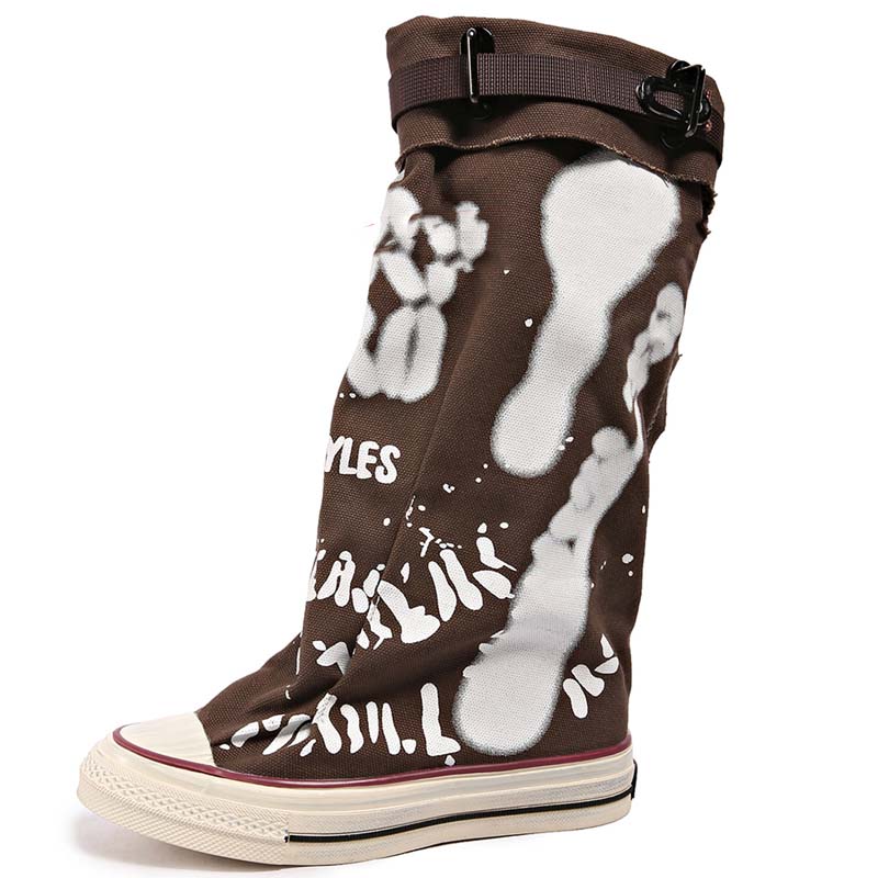MELODY GRAFFITI CANVAS BOOTS - Image 13