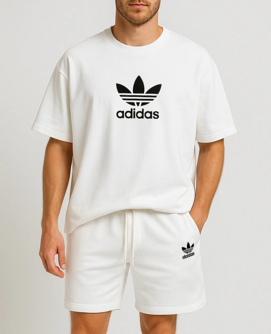 Men's Casual Set || T-shirt and Shorts - Image 2