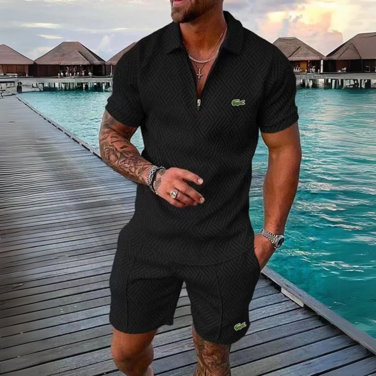 Men's Casual Summer Set - CLEARANCE SALE - Image 2