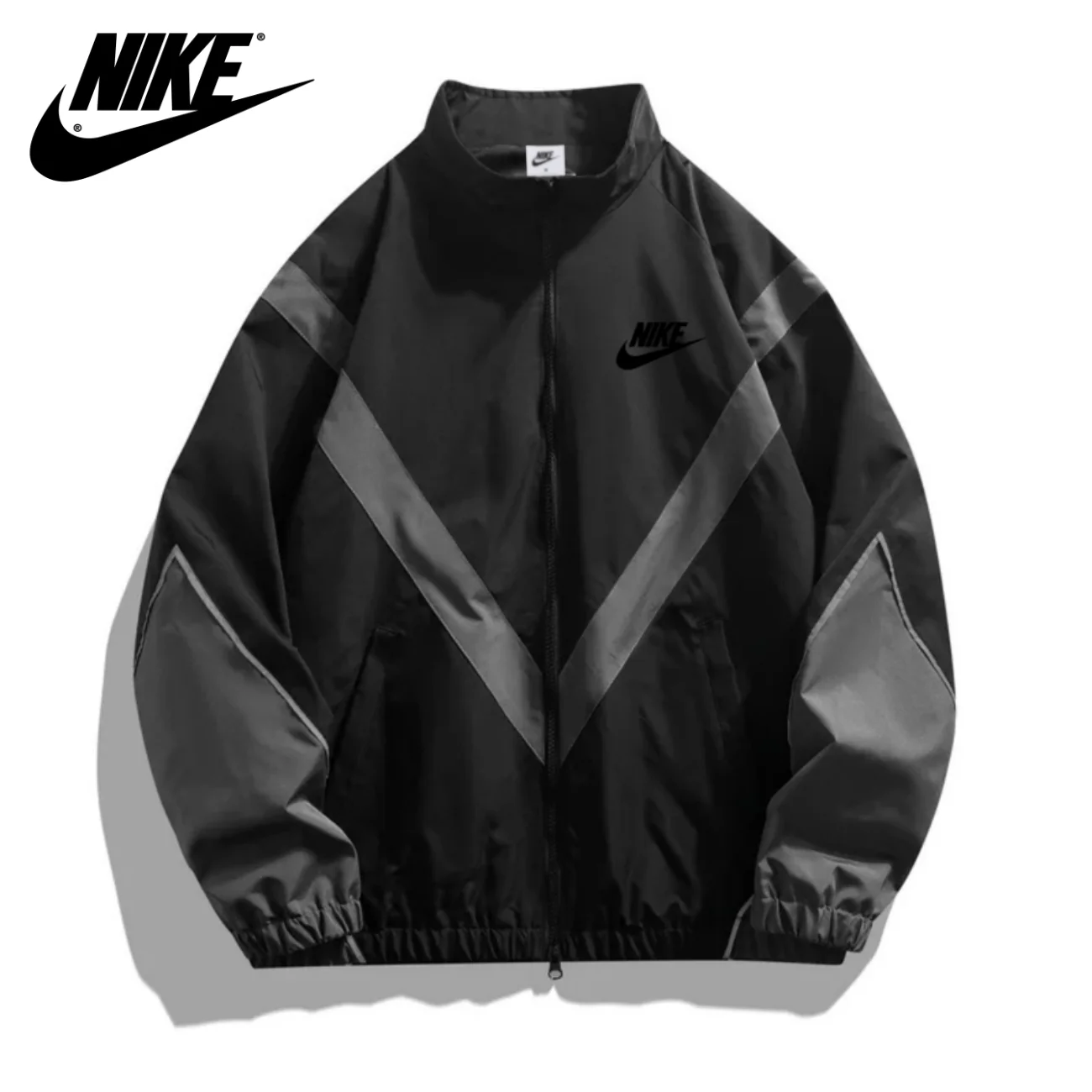 Men's Color Block Track Jacket || Clearance Sale - Image 2