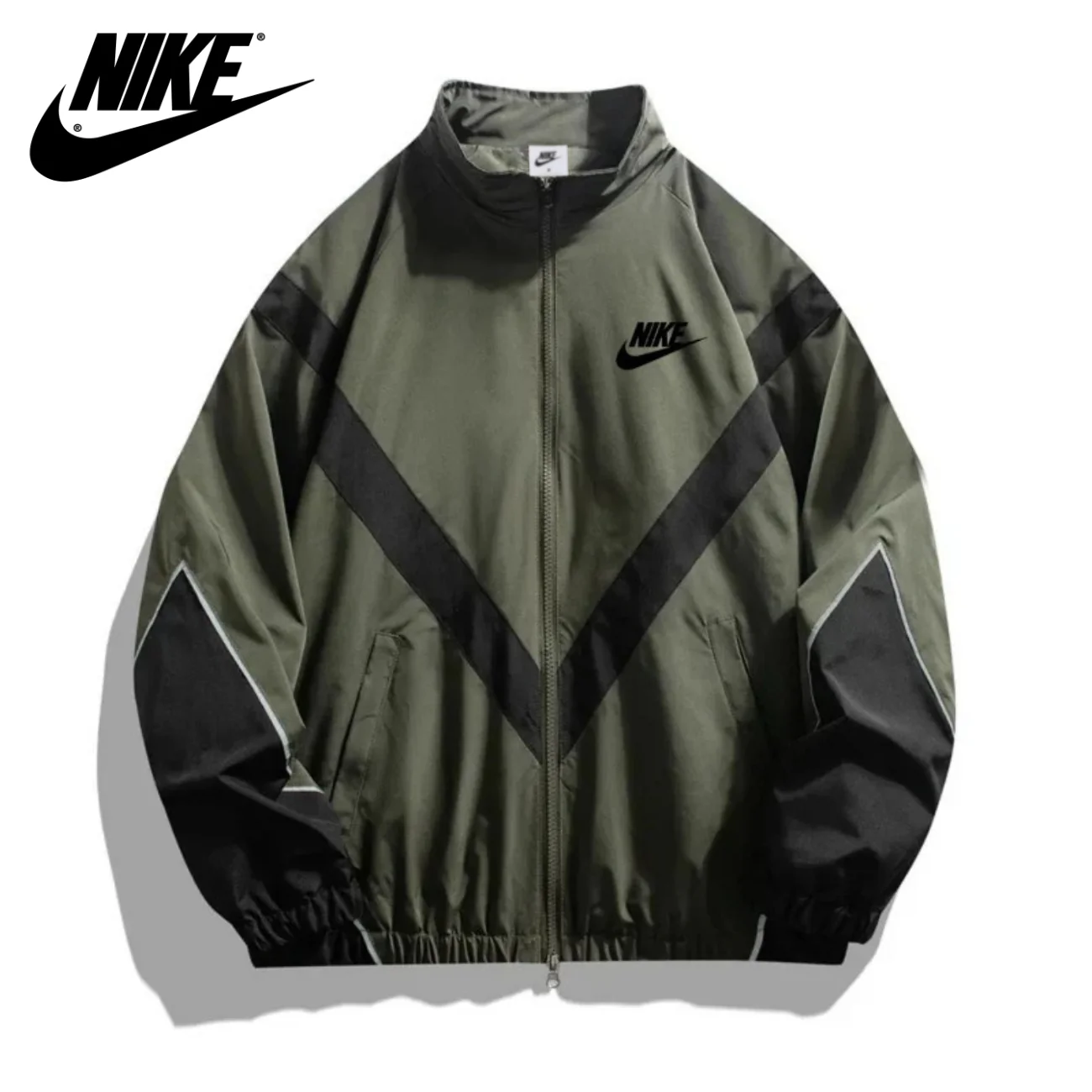 Men's Color Block Track Jacket || Clearance Sale - Image 3