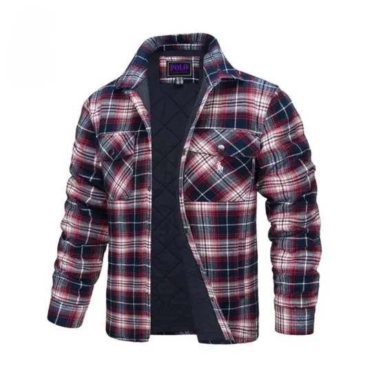 Men's Flannel Shirt Long Sleeve (FINAL SALE) - Image 7