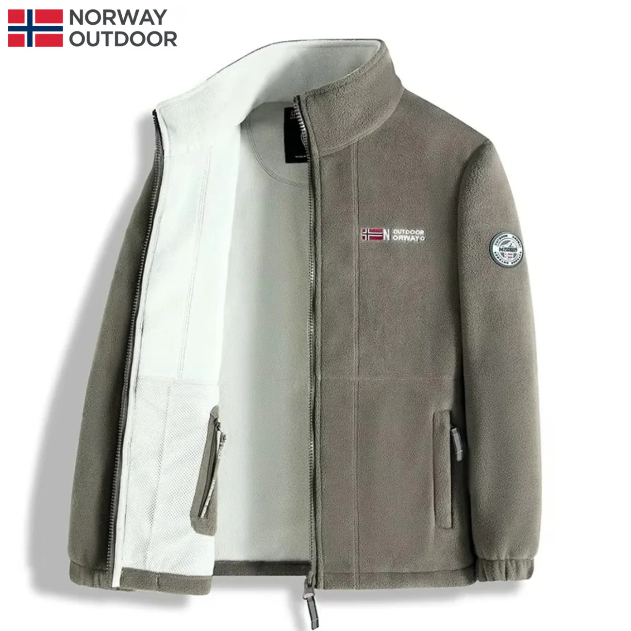 Men’s Full-Zip Thermal Fleece Jacket || CLearance Sale - Image 5