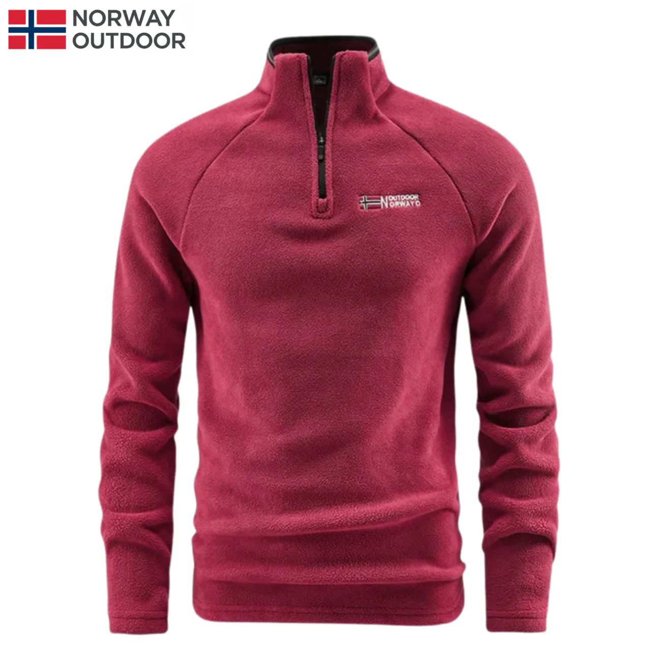 Men’s Half-Zip Thermal Fleece || Clearance Sale - Image 3