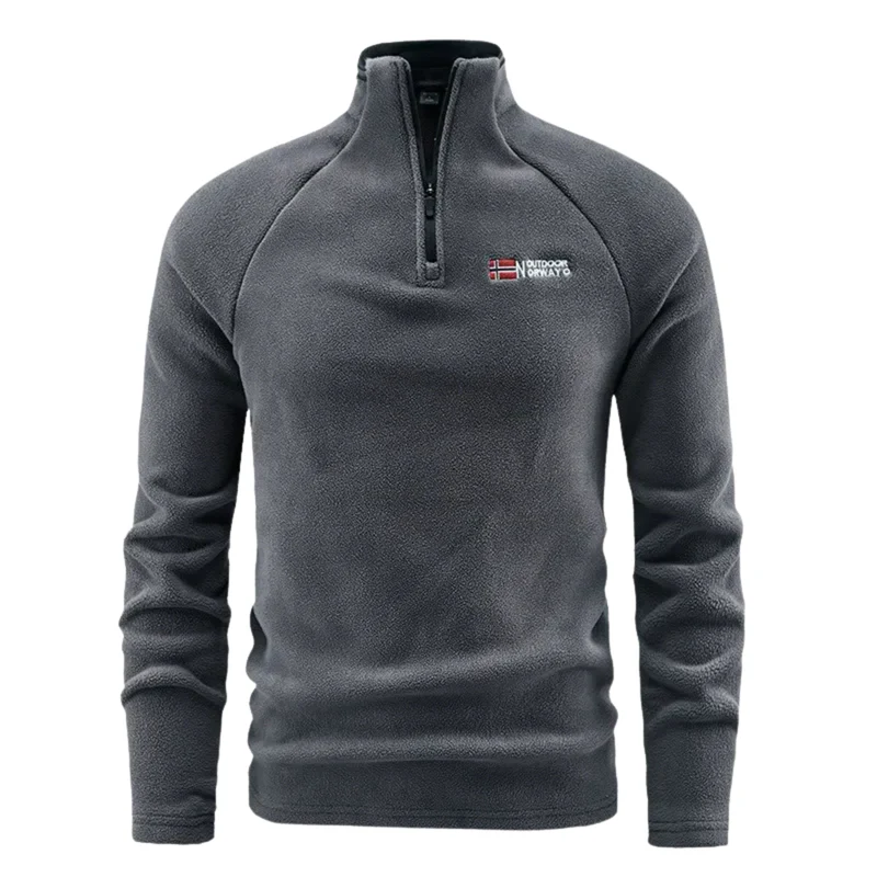 Men’s Half-Zip Thermal Fleece || Clearance Sale - Image 2